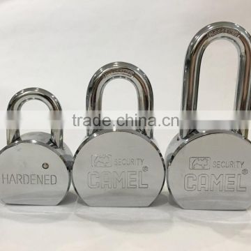 65mm High quality solid hardened stainless steel padlock with normal and long shackle