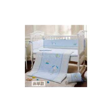 Cotton Material Blue Angel Baby Boy Quilt