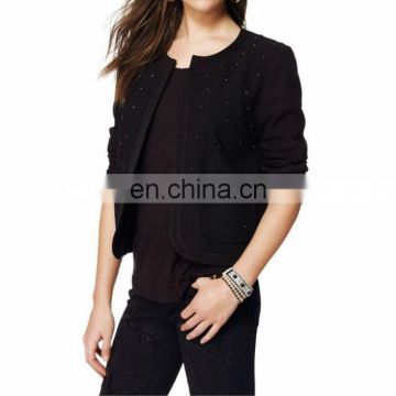 Women Leather Jackets factory in china( YC30009 )
