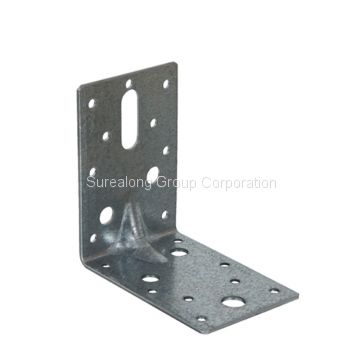Metal building material heavy duty fasteners angle corner brace shelf brace bracket for wood