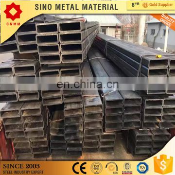 steel tube manufacturer 3x3 square hollow metal tube welded square steel pipe / iron tube weight per meter