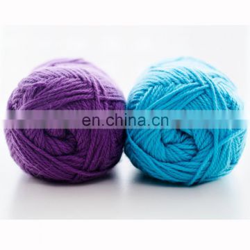 100% acrylic dk weight 100g solid dyed yarn ball for crochet
