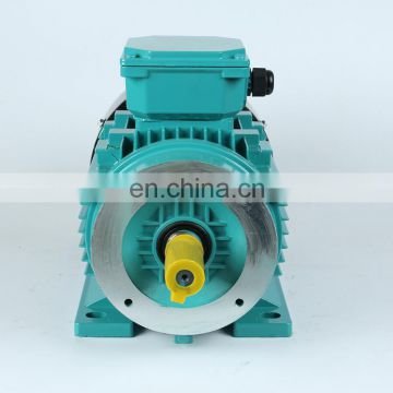 MS series high power 3 phase 1hp 0.75kw electric motor with aluminum housing copper wire
