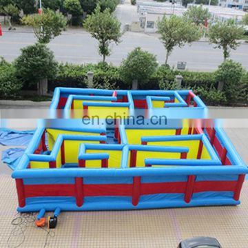 Hot Selling factory supply inflatable haunted house maze laser tag arena, Indoor/outdoor tag maze for laser shoot game