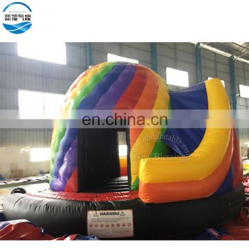 Commercial grade inflatable disco dome bouncer slide,music pony inflatable bouncer house