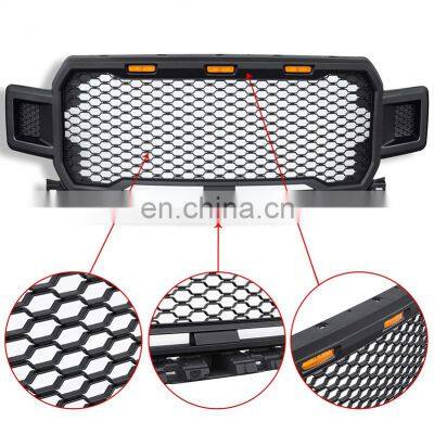 Factory Hot Selling Pickup Truck Accessories Front Grill With Light for Ford F150 2018-2019