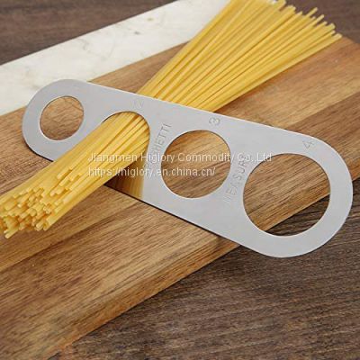 Kitchen Measuring Tool Stainless Steel Spaghetti Noodle Cake Pizza Measurer for Pasta