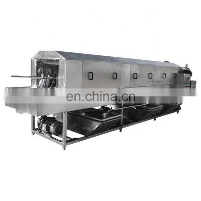 SS304 Seafood Cleaning Machine High Pressure Air Bubble Washing Cleaning Machine Fruit Drying Machine