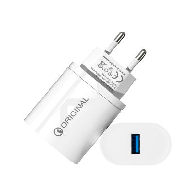 Wholesale free sample OEM NEW design EU US USB qc3.0 Adapter Power mobile Charger For iphone for huawei