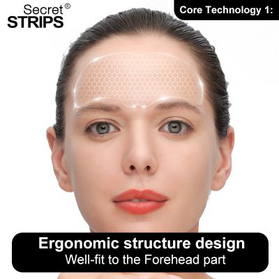 Anti wrinkle forehead patch