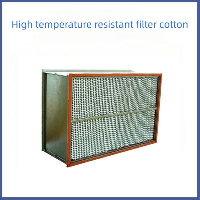 High temperature resistant and efficient air filter screen