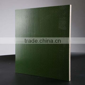 furniture wood of green pp plastic film faced plywood