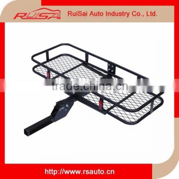 Compact Low Price Guaranteed Quality Folding Powder Coating Steel Hitch Basket