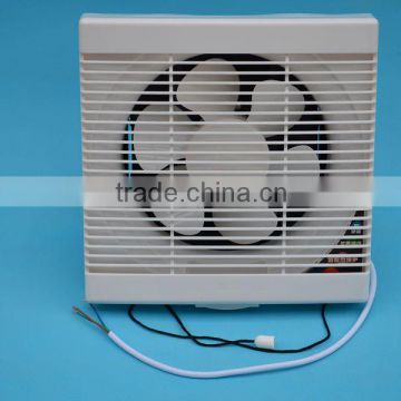 Square bathroom and kitchen room base style high quality exhaust fan from chinese factory directly supply