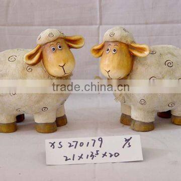 Terracotta sheep,2asst.