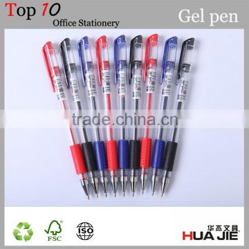 office stationery school supplies red blue black plastic gel pen