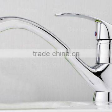 Modern Long Spout Kitchen Faucet