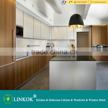 Wholesale cheap china blinds factory direct lacquer gray kitchen cabinet