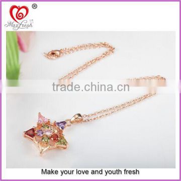 Most popular necklace design factory price statement necklace shiny necklace