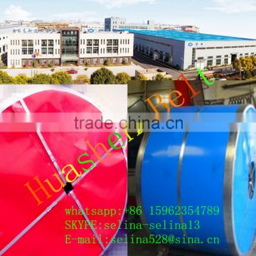 15MPA EP200 2 PLY DIN ISO standard made in China abrasion conveyor belt system