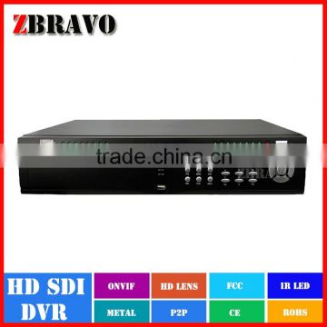 HD-SDI DVR mobile viewing,8 channel HD SDI Recorder