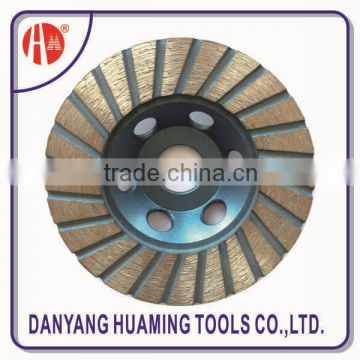 high quality power tool continuous turbo cup grinding wheel