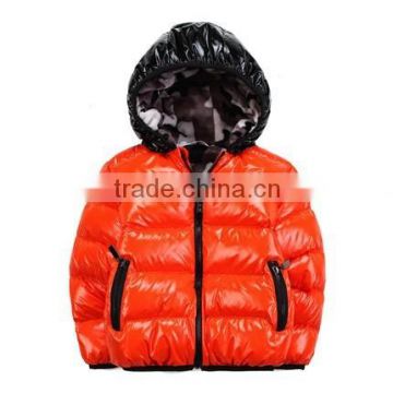 2015 custom breathable children winter down jacket