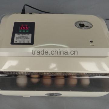 Good Quality High Hatching Rate 24 chicken egg Digital Full Automatic Mini Egg Incubator with CE Certificate                        
                                                Quality Choice