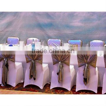Beautiful spandex/nylon banquet chair cover for wedding