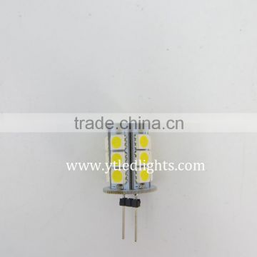 g4 led bulb light 12v led g4 lamp 2.5W 18pcs 5050 leds light bulb 12v led g4 bulb DC8-36V high quality 3 years warranty