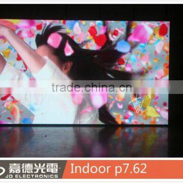 p7.62 indoor led advertising board christmas backdrops