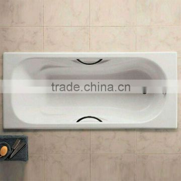 Sell good quality solid cast iron bathtubs 1700mm 1800mm