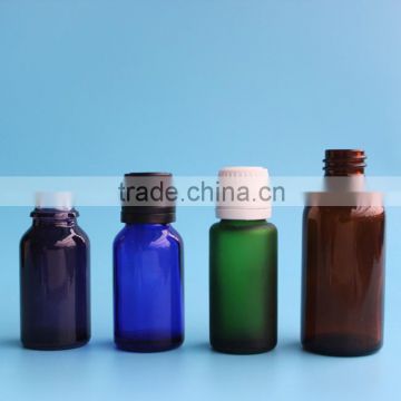 New arrival hot sale different color glass essential oil Bottle