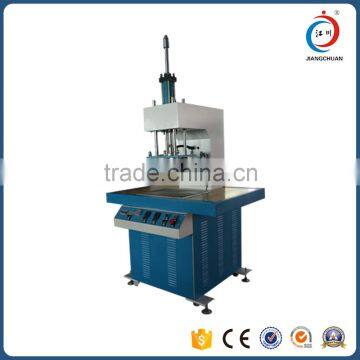 Single working position hydraulic garment embossing machine PVC logo making