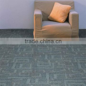 100% PP Loop Pile Jacquard Carpet Tiles