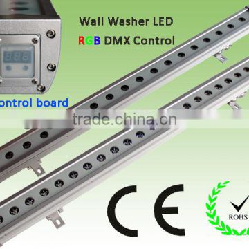 24V DC 100cm led bar light rgb 36w led wall washer