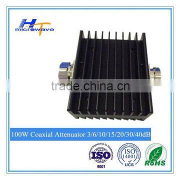 micro wave telecom parts low pim coaxial DC-3GHz 100W hybrid attenuator