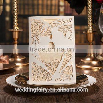 Factory sale wholesale simple wedding invitation card