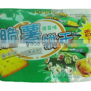 HOT SELL! Crisp Potato Biscuit(seaweed fla)