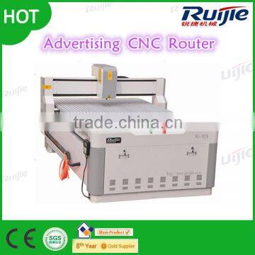 Advertising cnc router machine for soft metal cutting