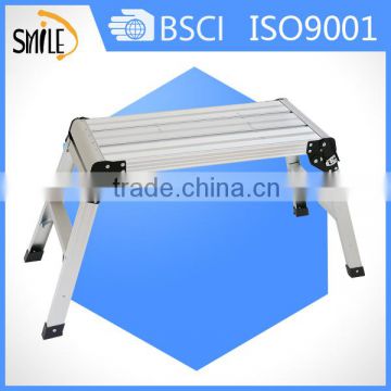Aluminum Manufactural Domestic Folding Portable Platform Ladder