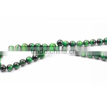 Wholesale Color Tiger Eye Plain Rounds Gemstone Beads