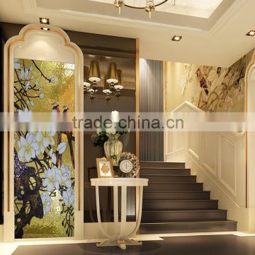 SMM03 Artistical mural with bird painting wallpaper murals for living room wall