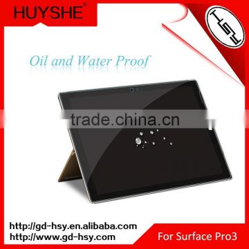HUYSHE 9h 2.5d tempered glass screen protector for Microsoft surface pro 3/4 laptop screen protector