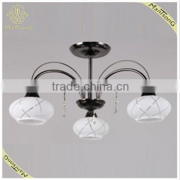 2016 Simple Desgin With Pearl Black Color Plated Crystal Ceiling Lamp, Mini Lighting