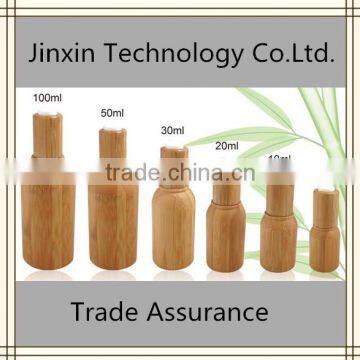 hot sale round bamboo bottle