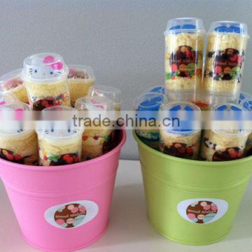 mousse accessories Plastic push pops cake mould ice cream container