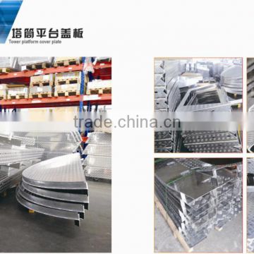 Wind tower spare part, aluminum part for wind tower