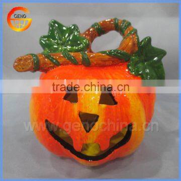 Good looking ceramic pumpkin, ceramic halloween decorations