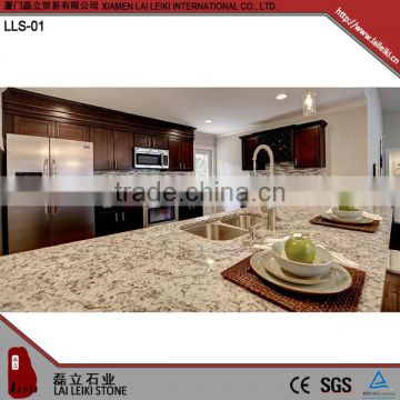 Hot Sale Chinese high decorative wear resistant Solid Color Granite Countertop